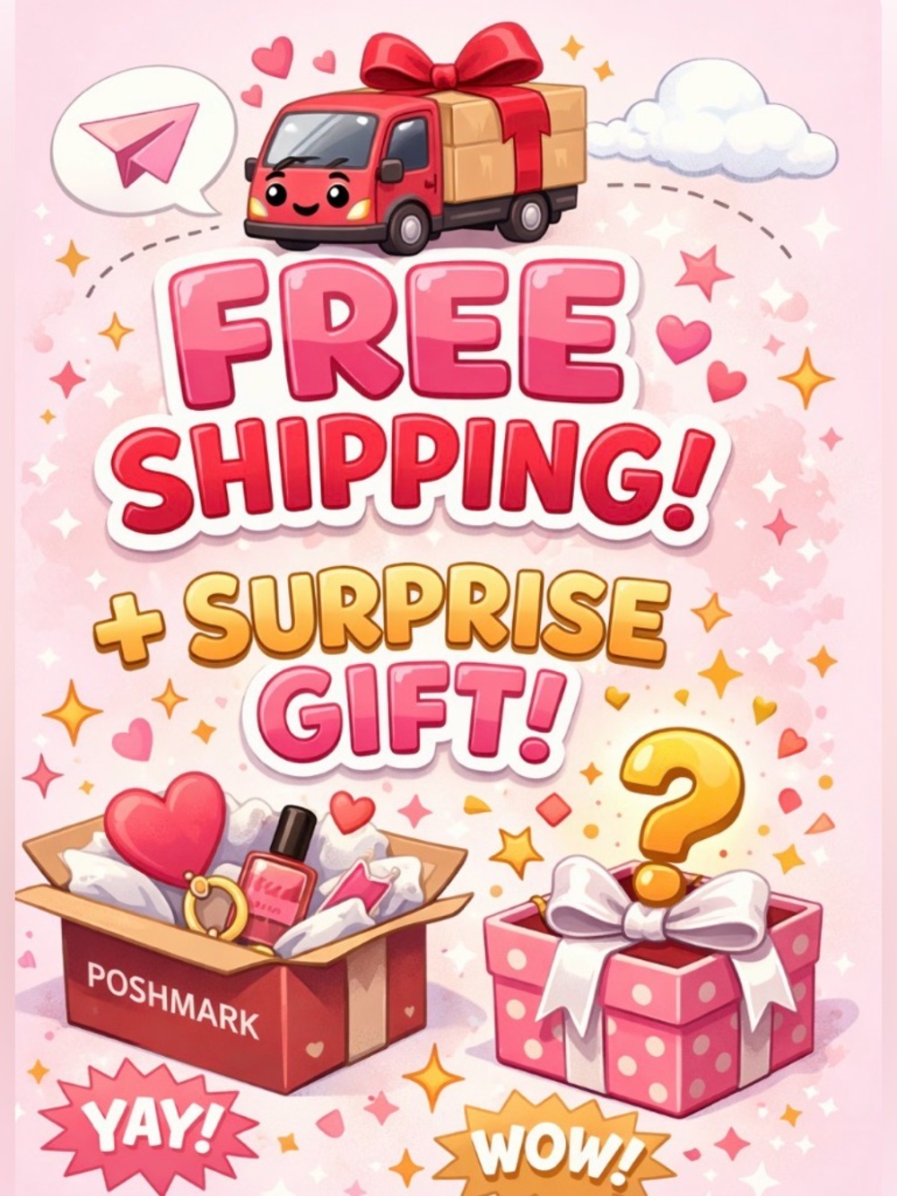 Free Shipping and Surprise Gift -